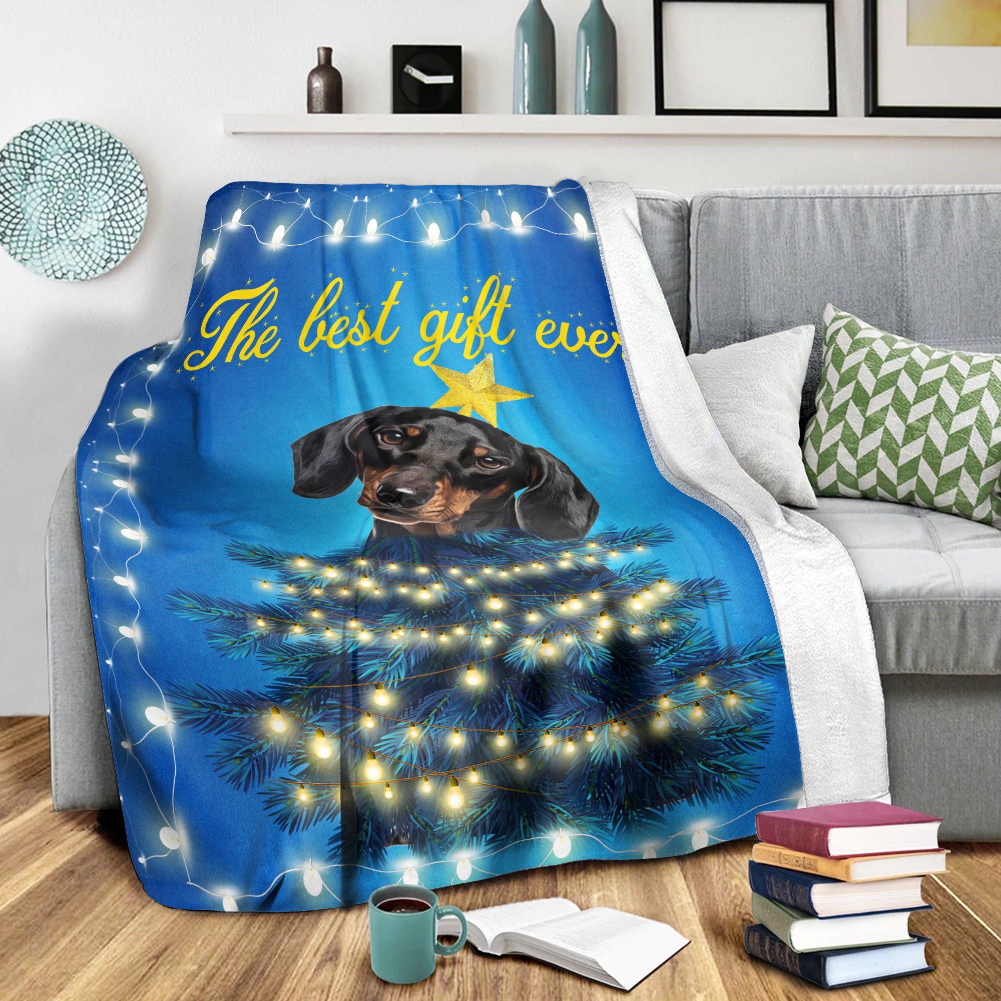 Dachshund Fleece Blanket
