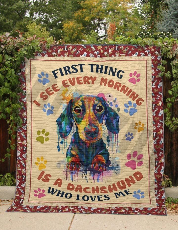 Dachshund DTC2410154 Quilt Blanket