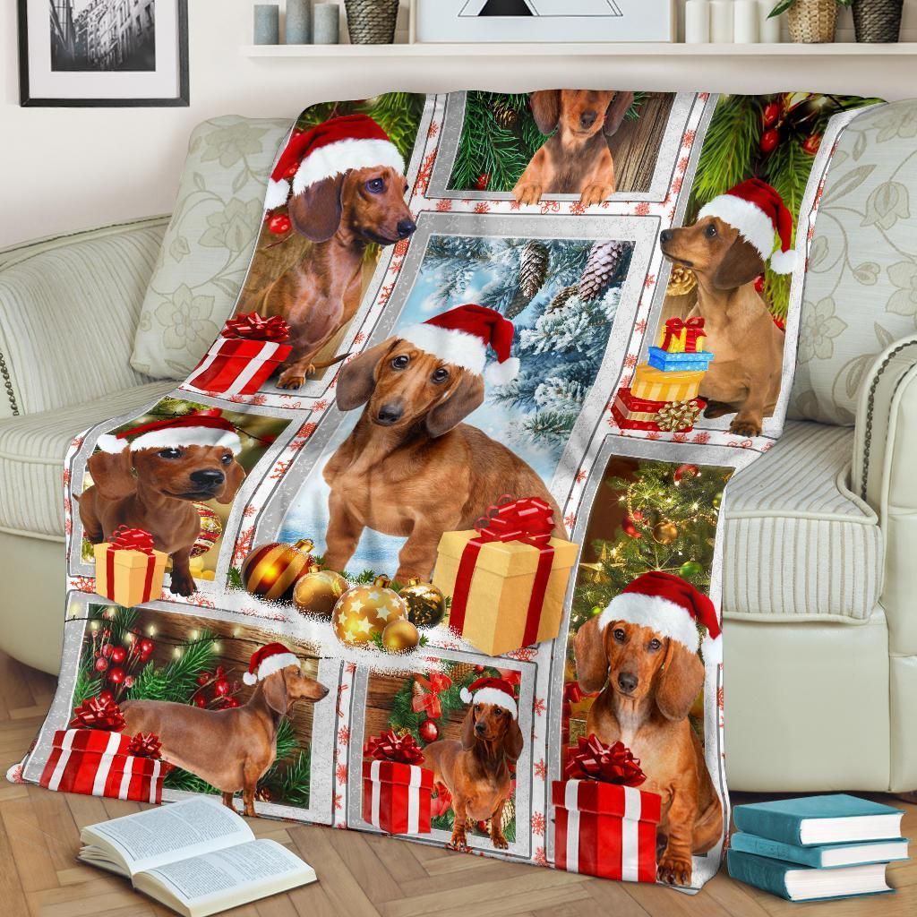 Dachshund Fleece Blanket
