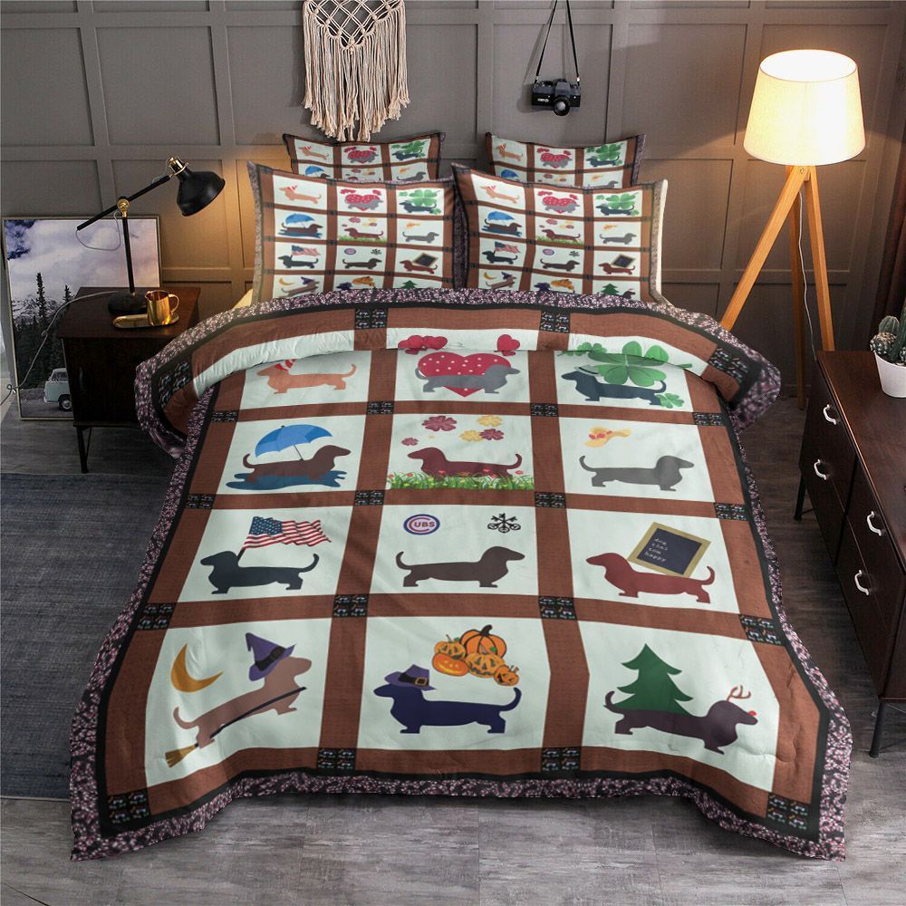 Dachshund Bedding Set