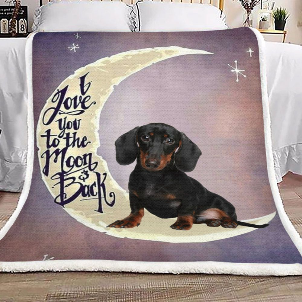 Dachshund Sherpa Fleece