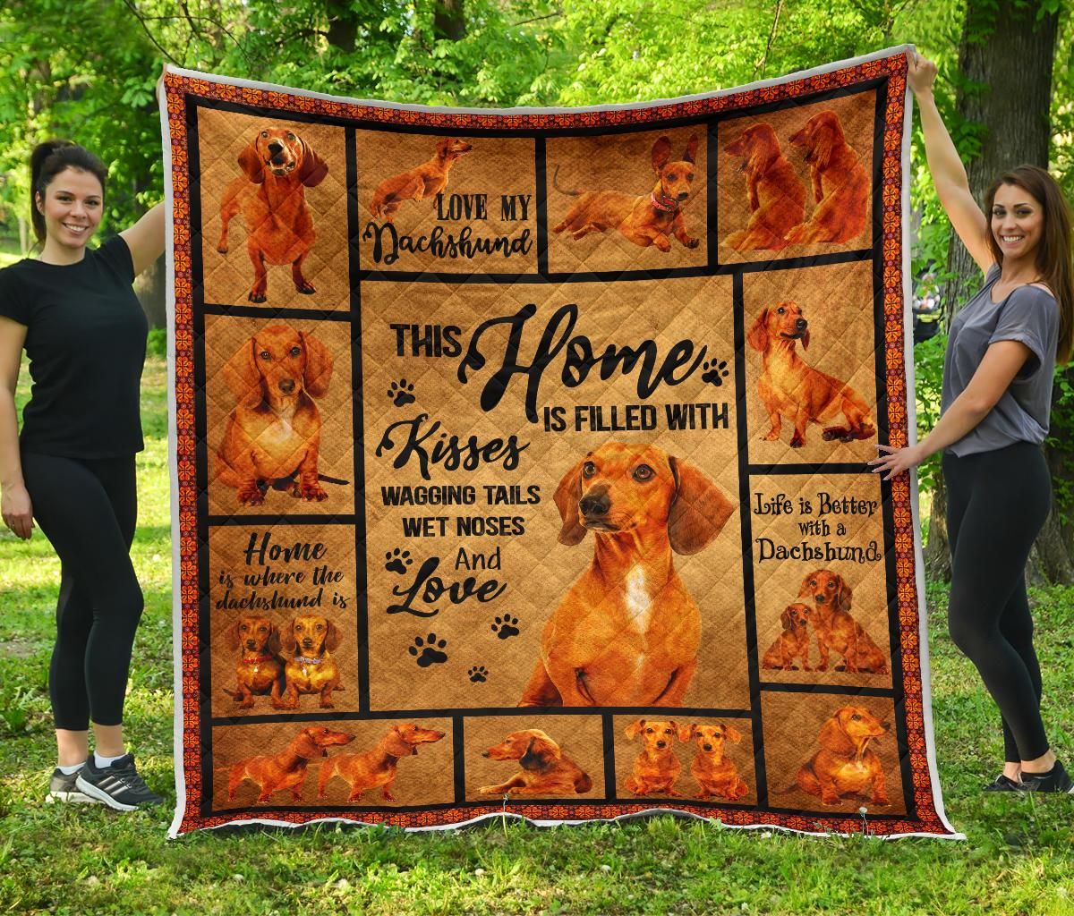 Dachshund Home Quilt Blanket Dhc09121641Dd