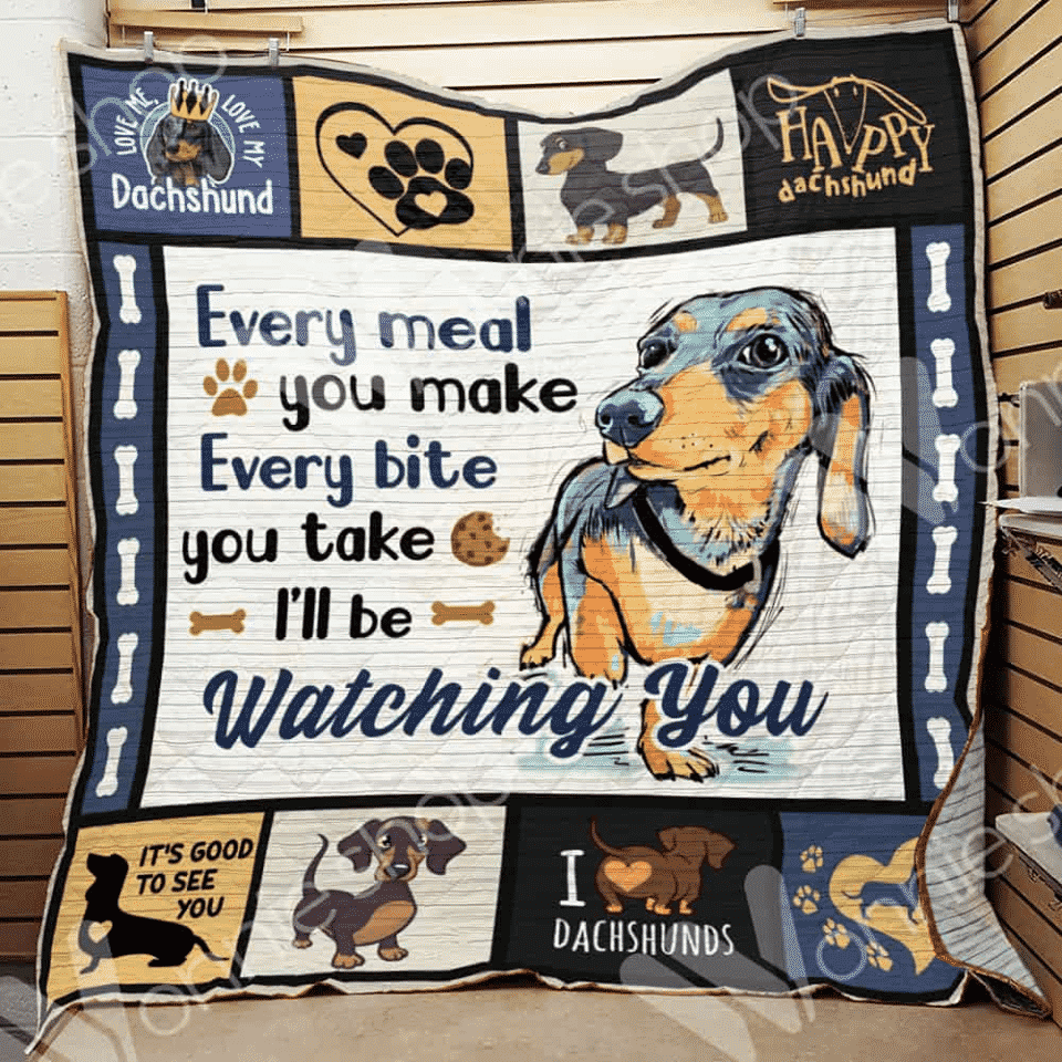 Dachshund I Am So Funny Yo Quilt Blanket Dhc04011570Dd