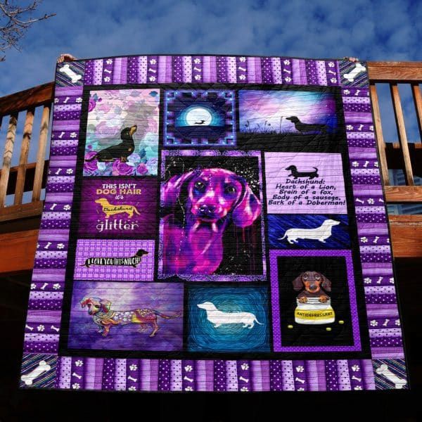 Dachshund I Need You Tonight Quilt Blanket DHC020120993TD