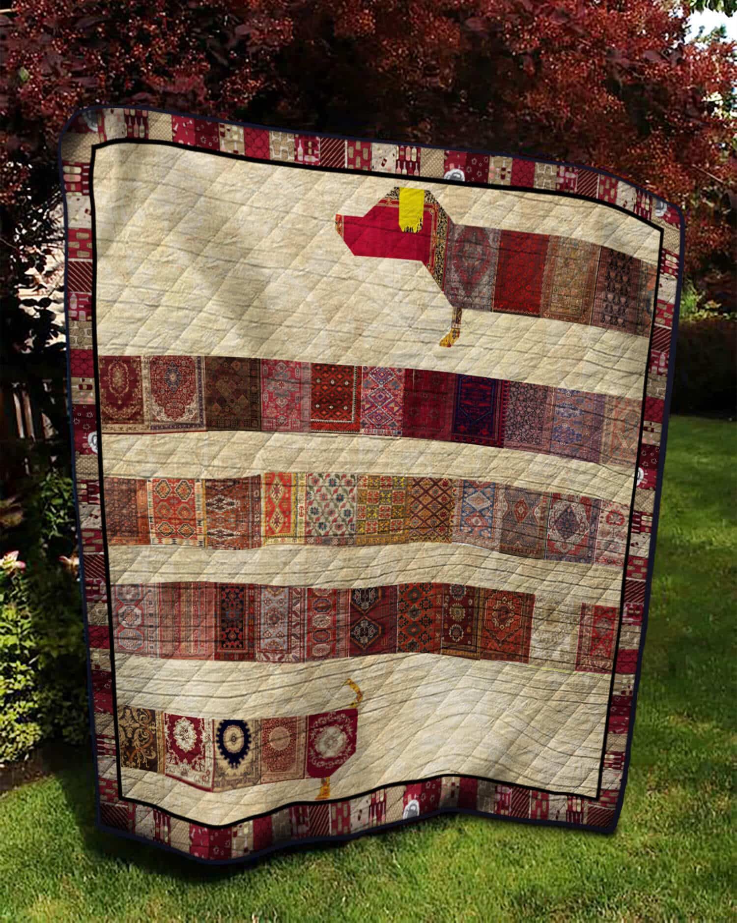 Dachshund Im Long Dog Quilt Blanket DHC020120345TD