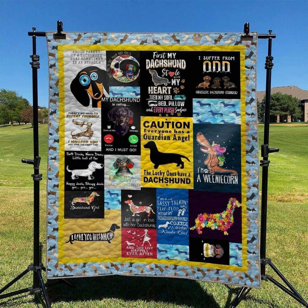Dachshund LD2109297CL Quilt Blanket