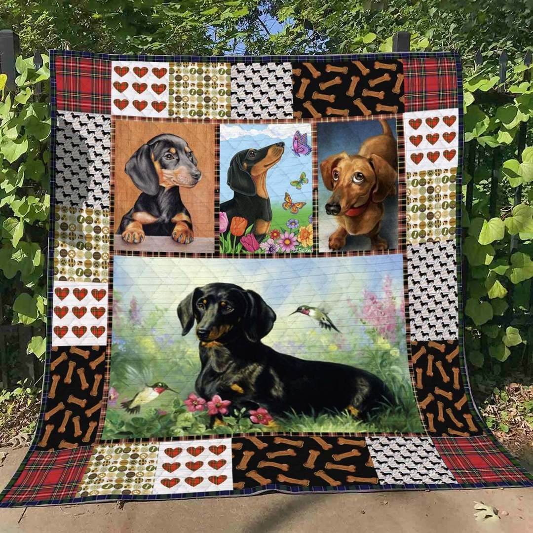 Dachshund LI270704C TBG Quilt Blanket