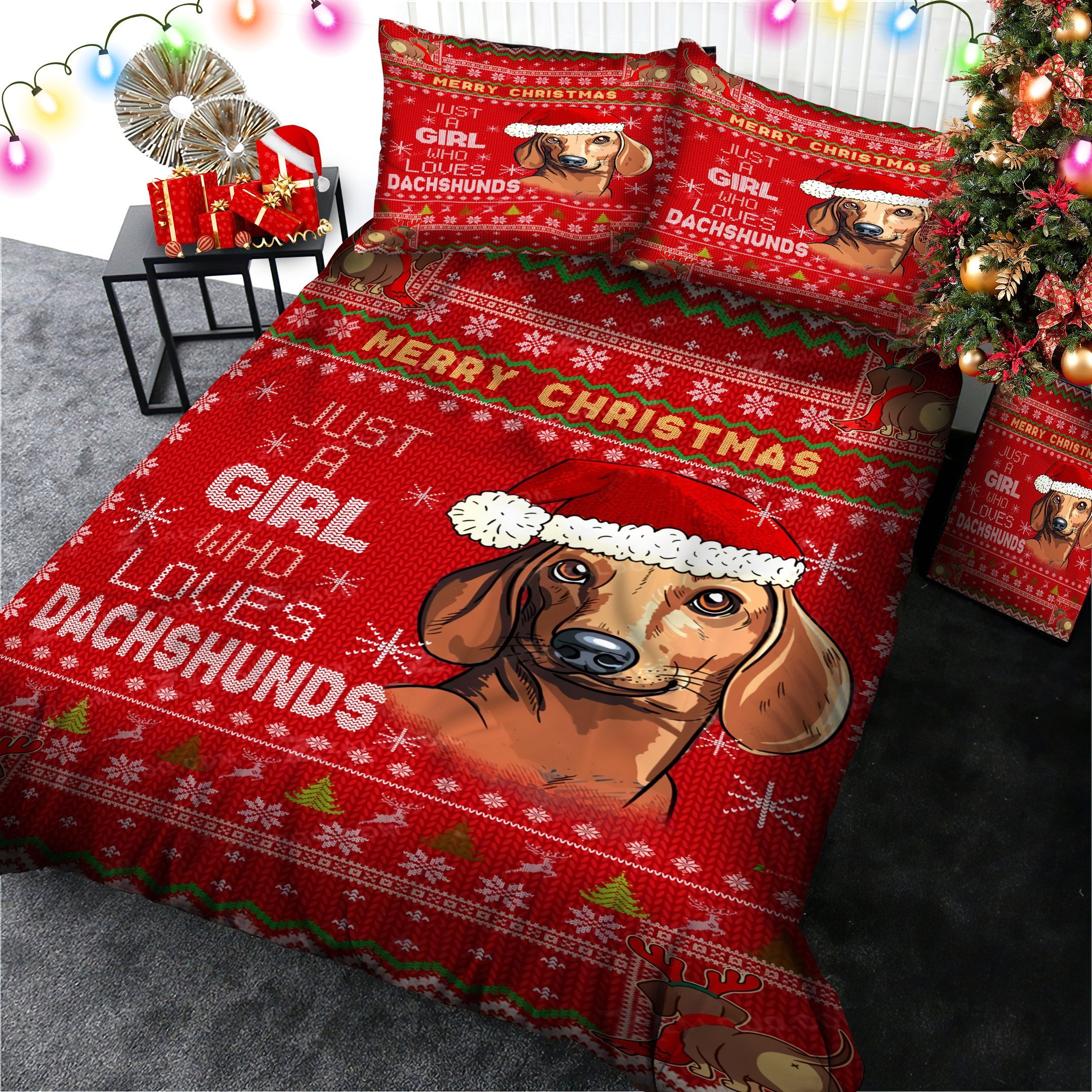 Dachshund Bedding Set