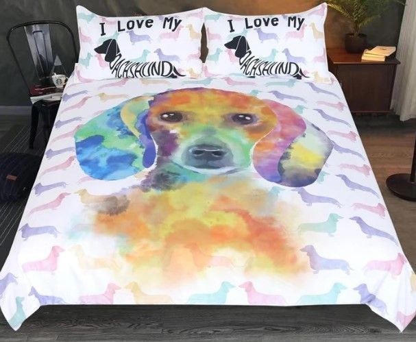 Dachshund Lover Bedding Set