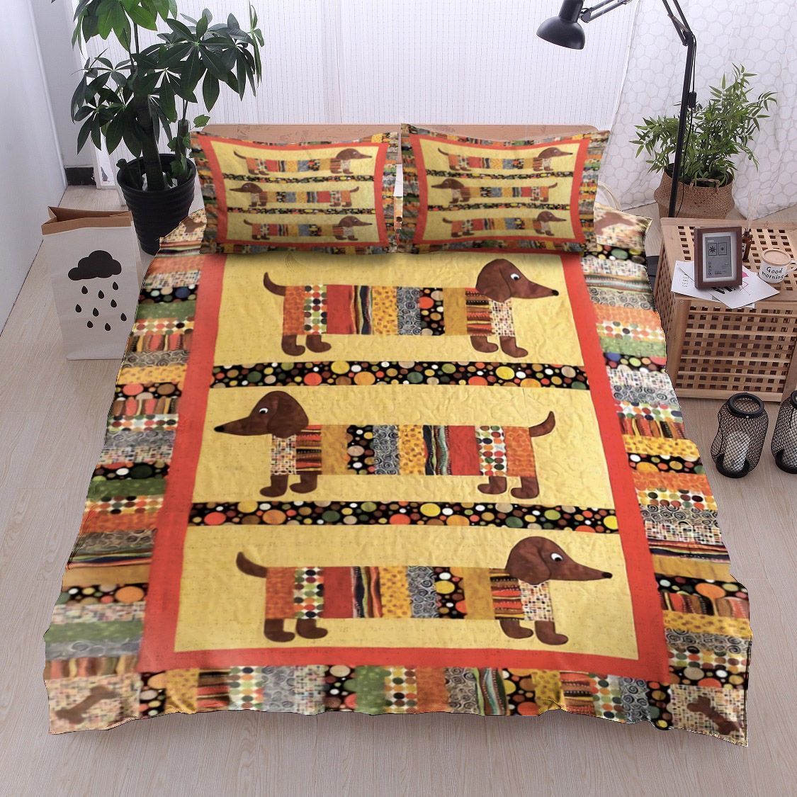 Dachshund Bedding Set
