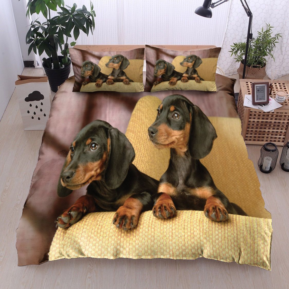 Dachshund Bedding Set