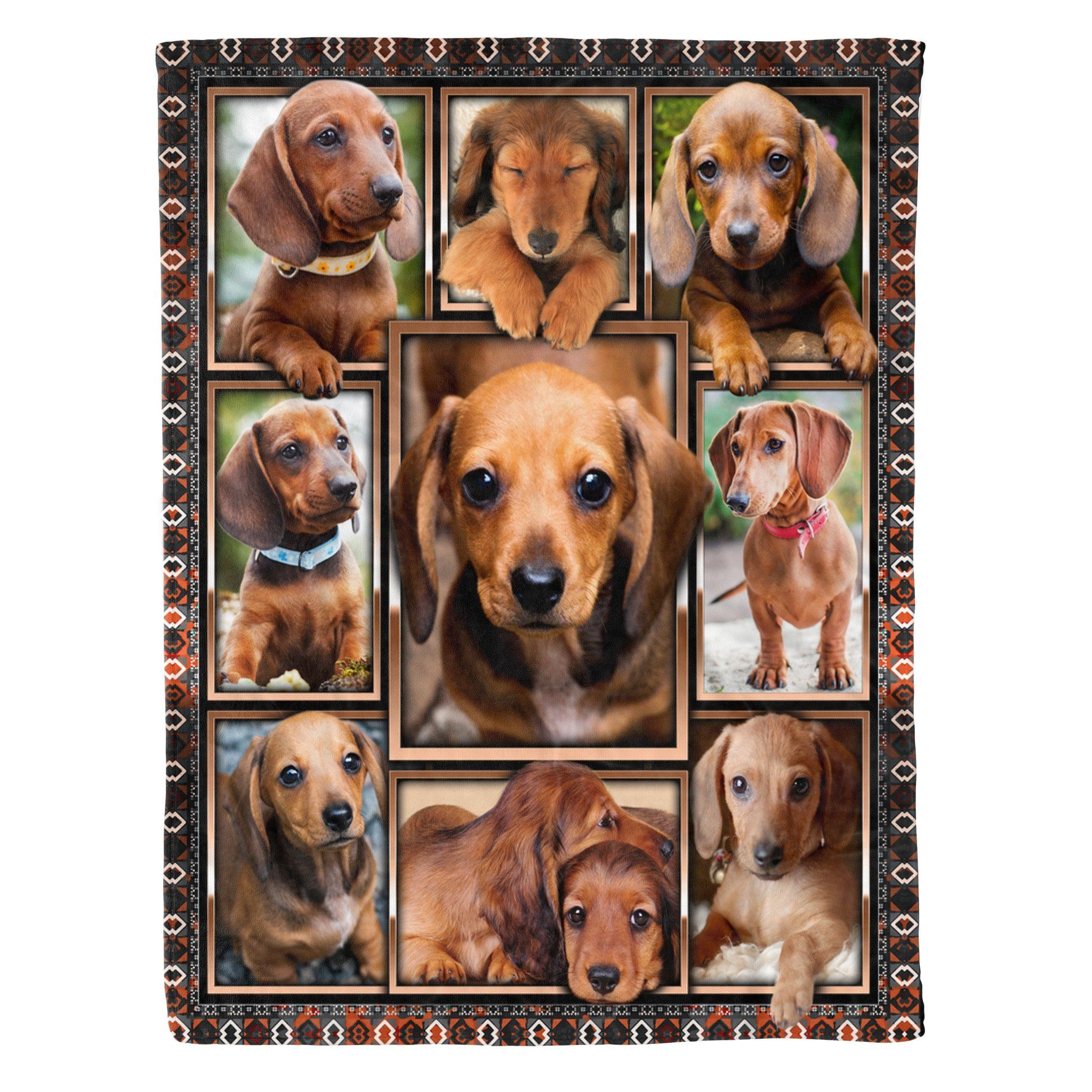 Dachshund Fleece Blanket