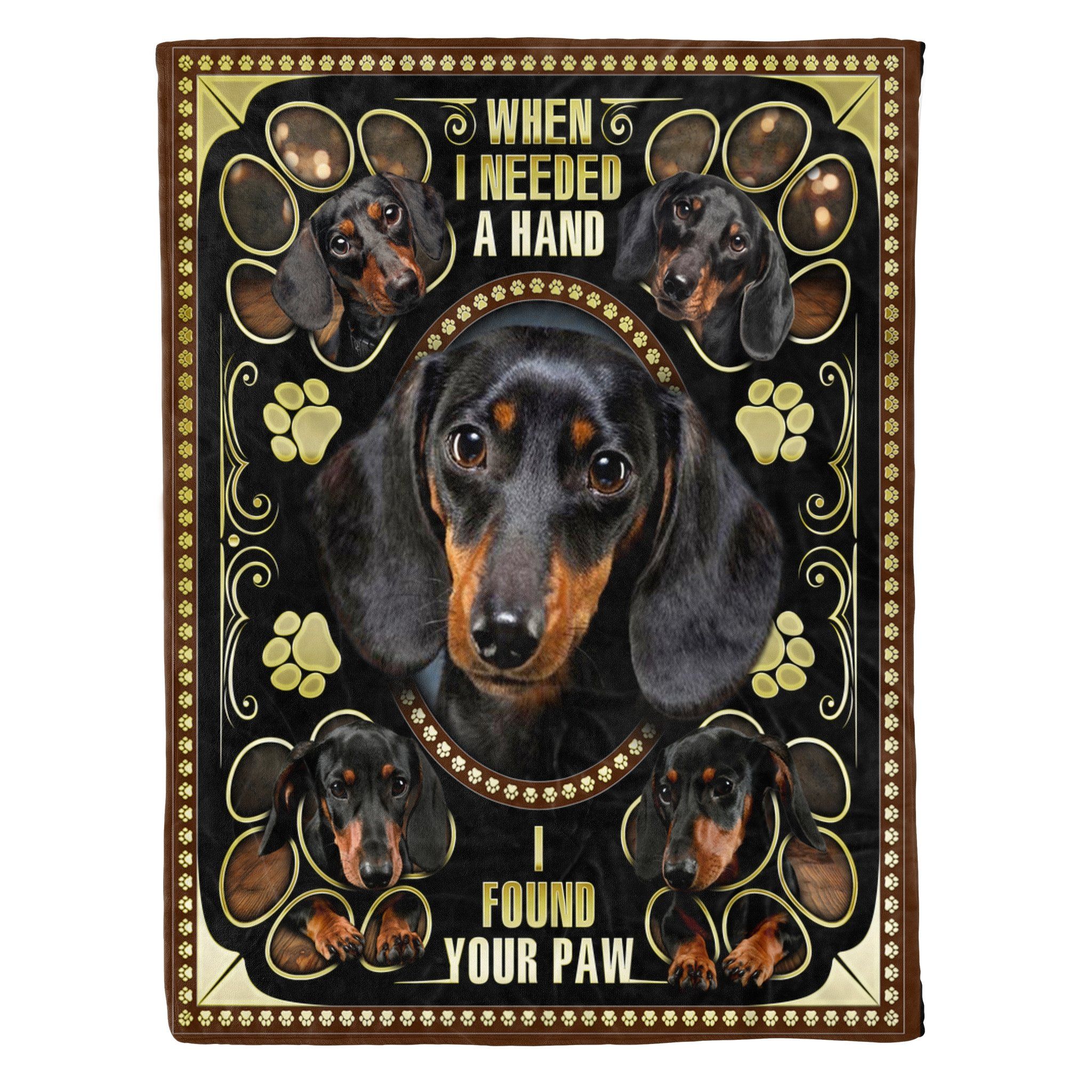 Dachshund Fleece Blanket