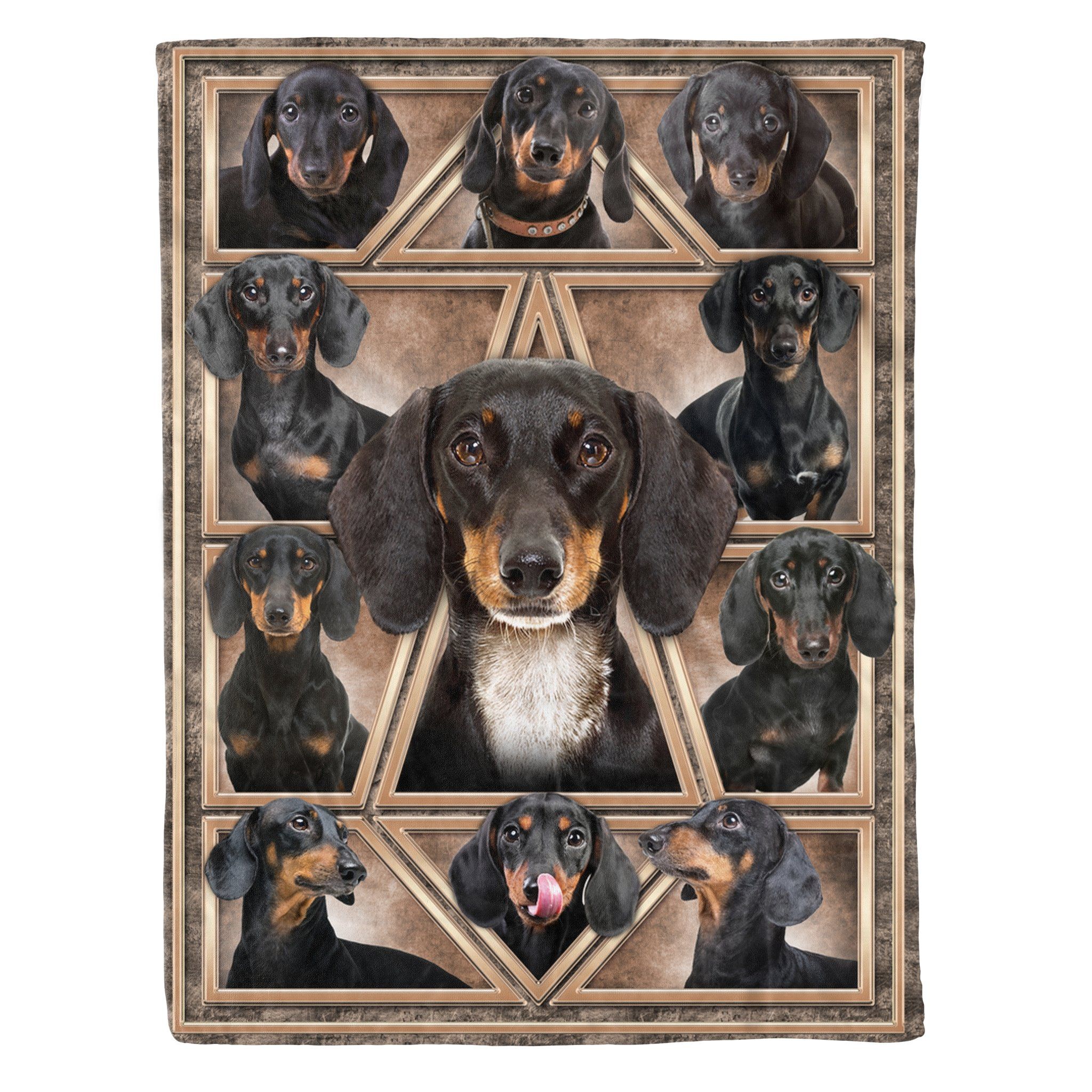 Dachshund Fleece Blanket