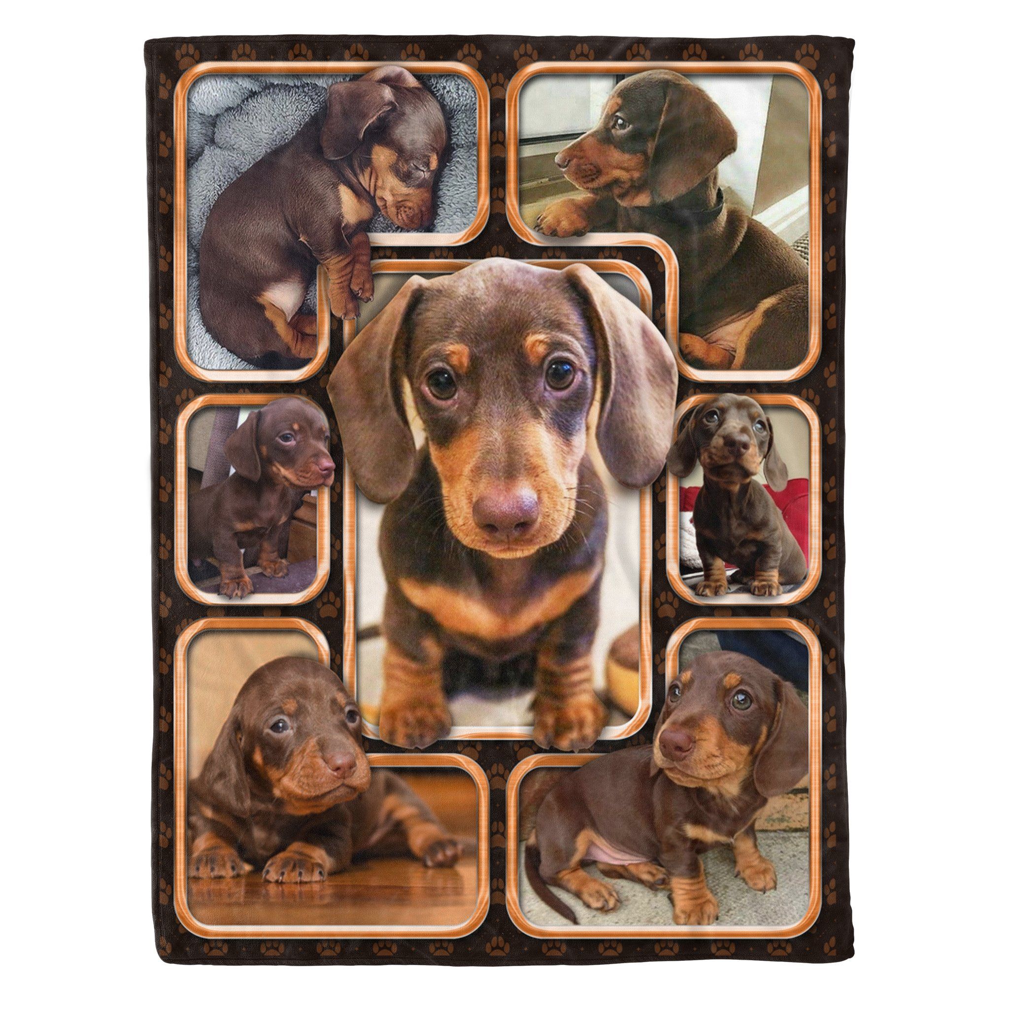 Dachshund Fleece Blanket