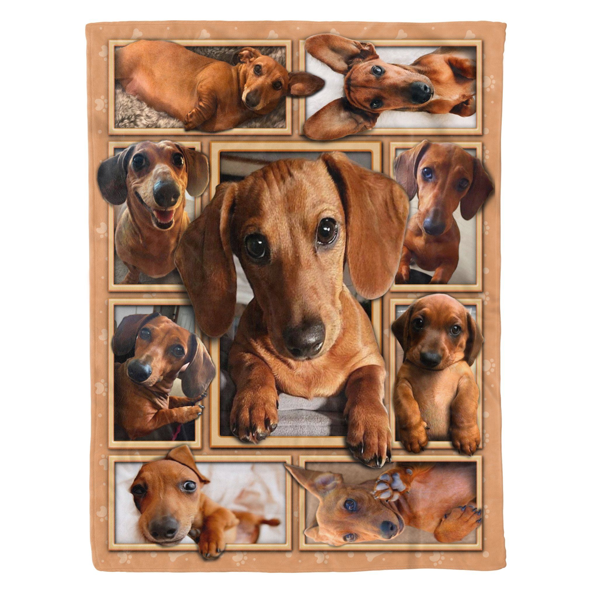 Dachshund Fleece Blanket