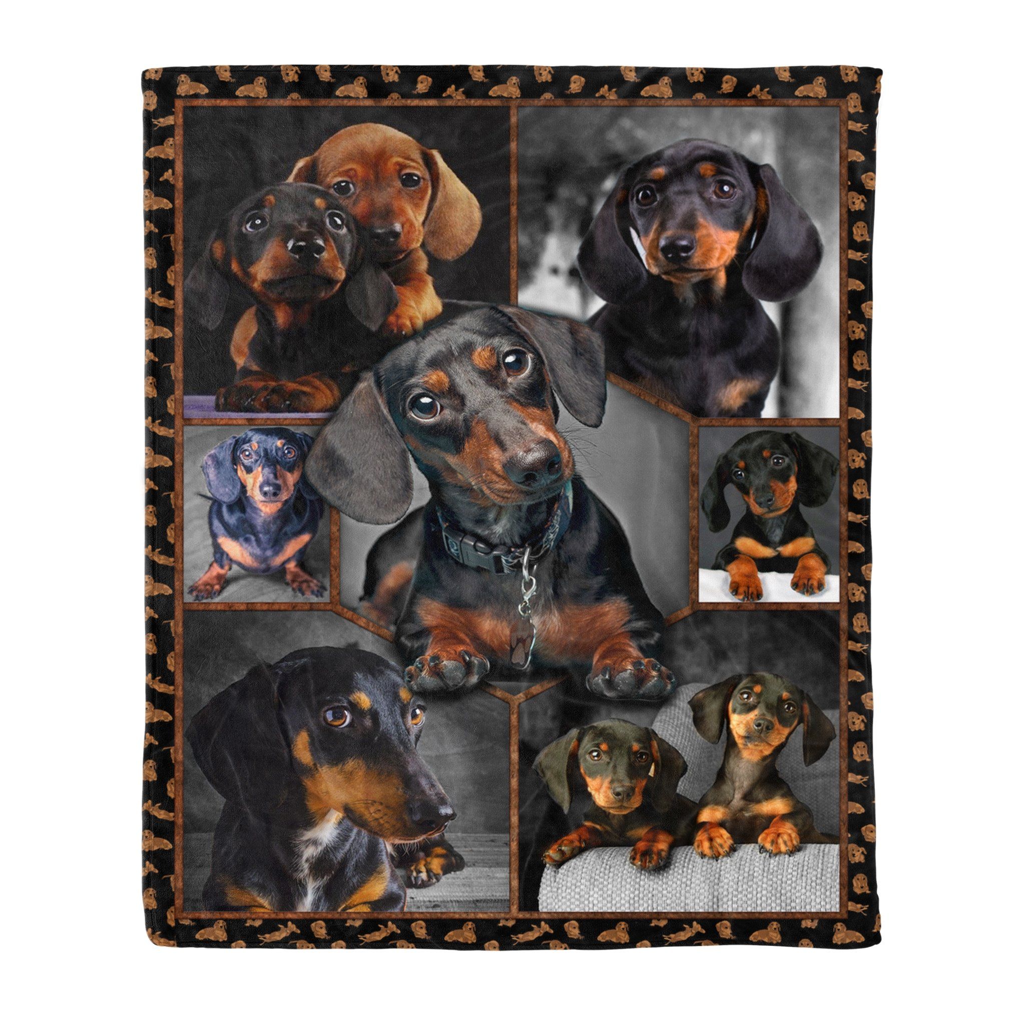 Dachshund Fleece Blanket
