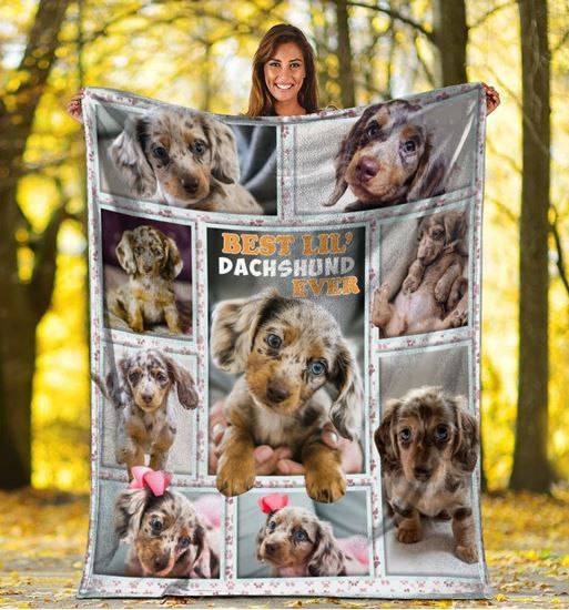 Dachshund Fleece Blanket