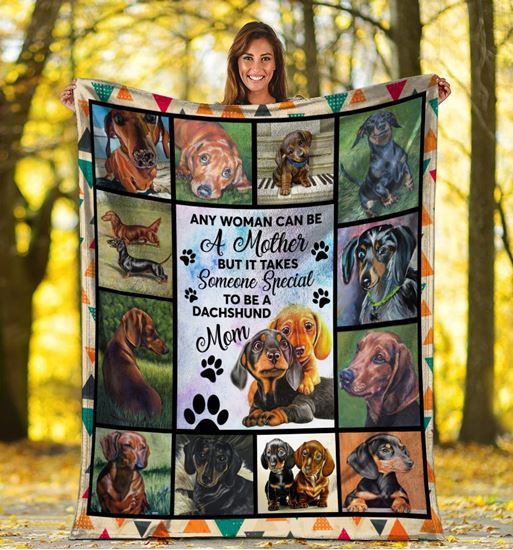 Dachshund Fleece Blanket