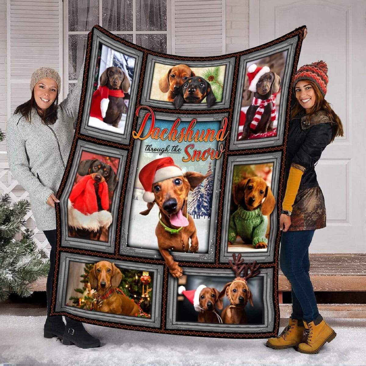 Dachshund Fleece Blanket