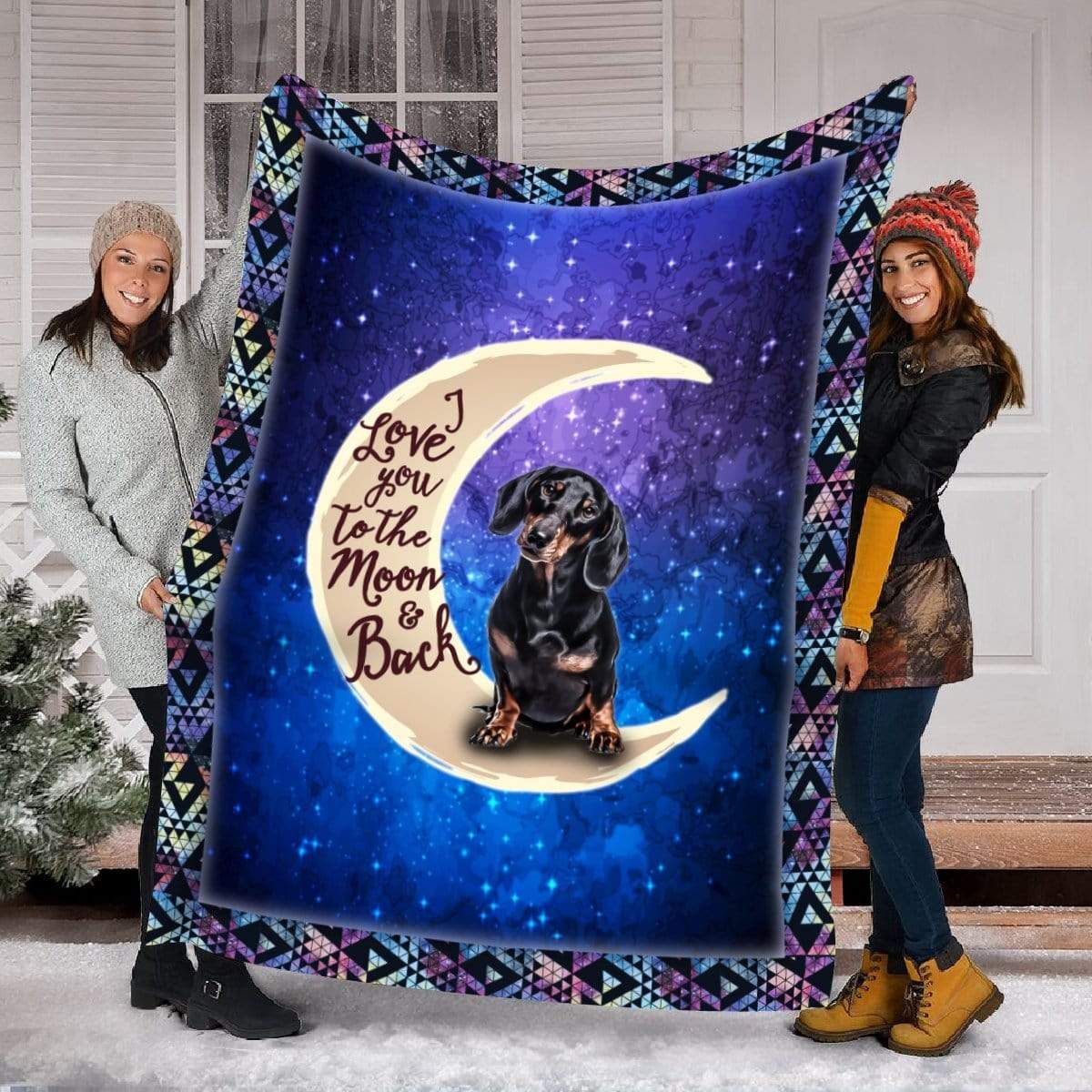 Dachshund Fleece Blanket