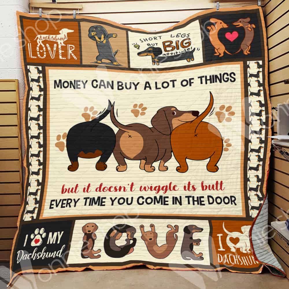 Dachshund Need Dachshund Everytime Quilt Blanket Christmas Christmas Gifts Merry Christmas Holiday Gifts Gift Dhc03011294Dd