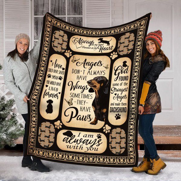 Dachshund Paws Quilt Blanket DHC150120669TD