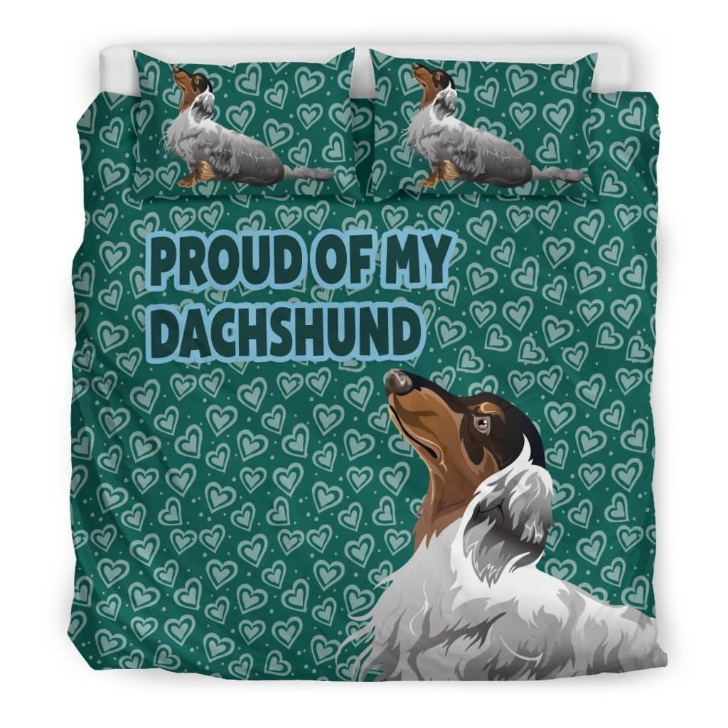 Dachshund Proud Of My Dachshund Bedding Set