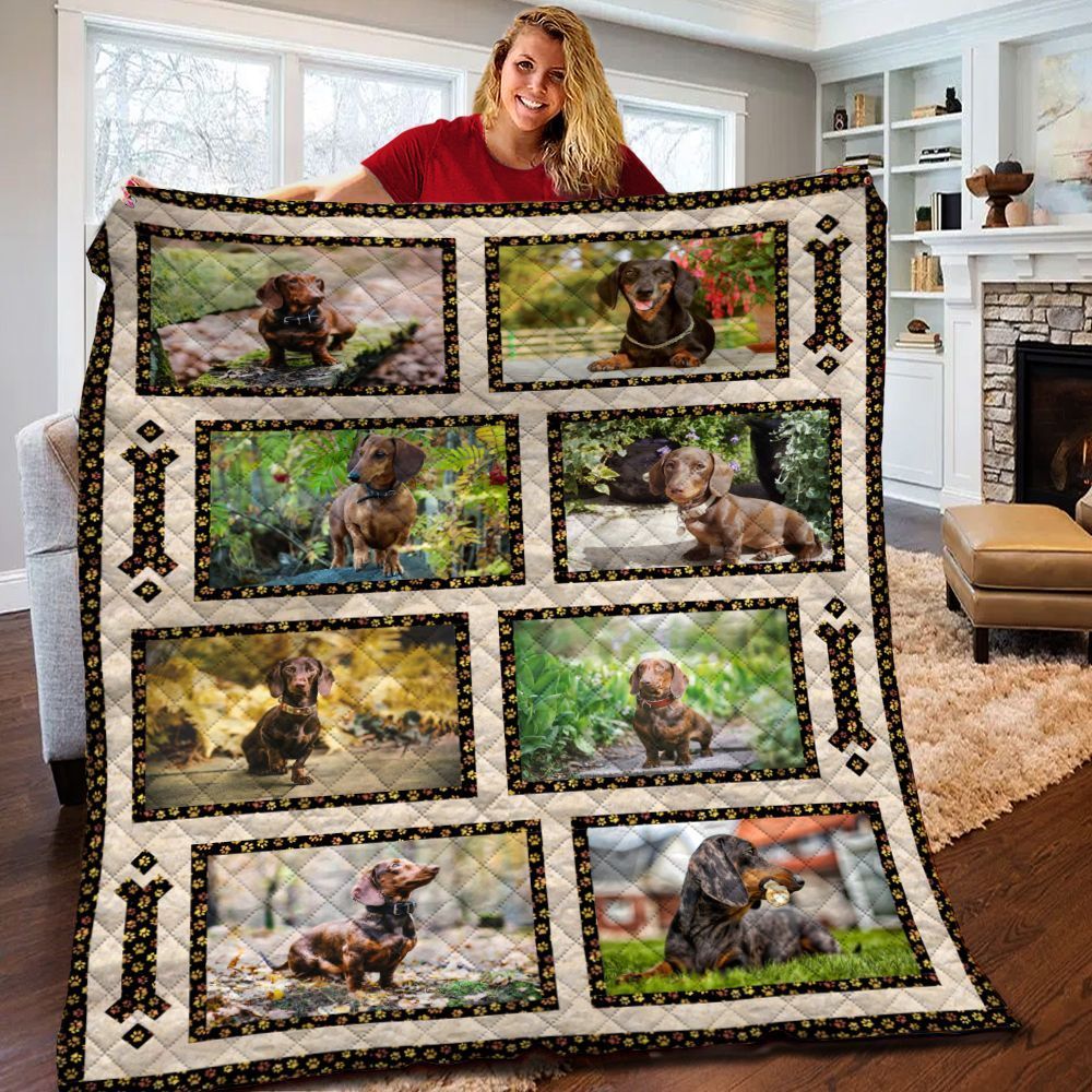 Dachshund Quilt Blanket BBB100213SM