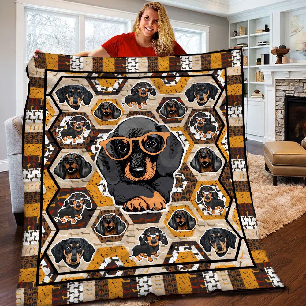 Dachshund Quilt Blanket BBB130511HT