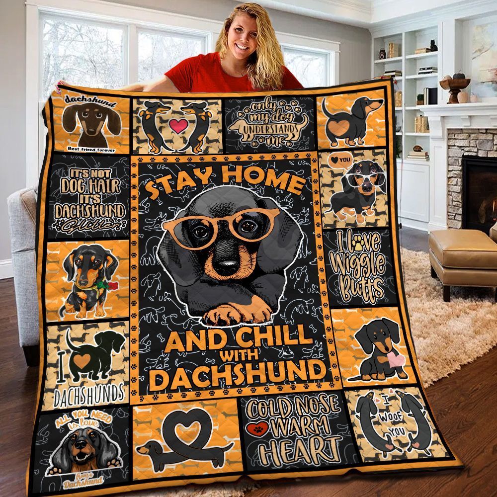 Dachshund Quilt Blanket BBB130512HT
