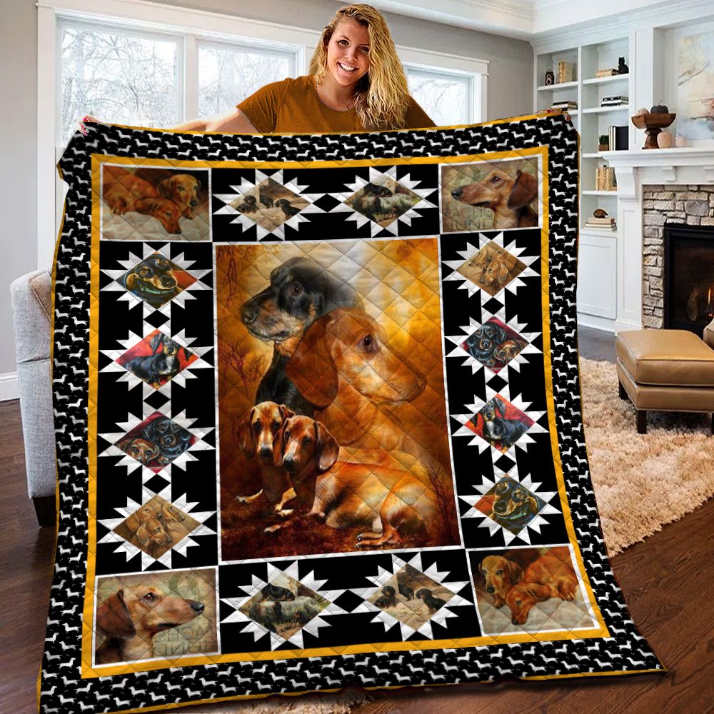 Dachshund Quilt Blanket BBB150205SM