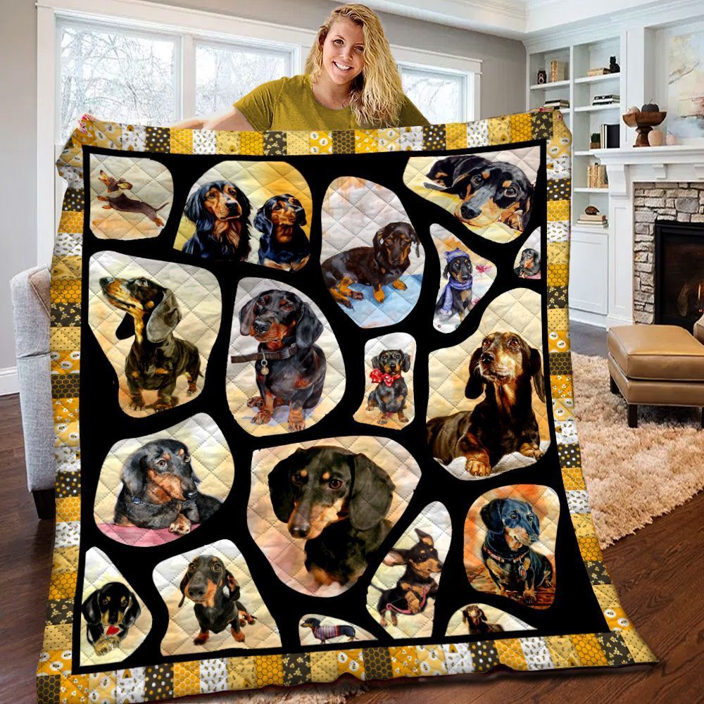Dachshund Quilt Blanket BBB180206NB