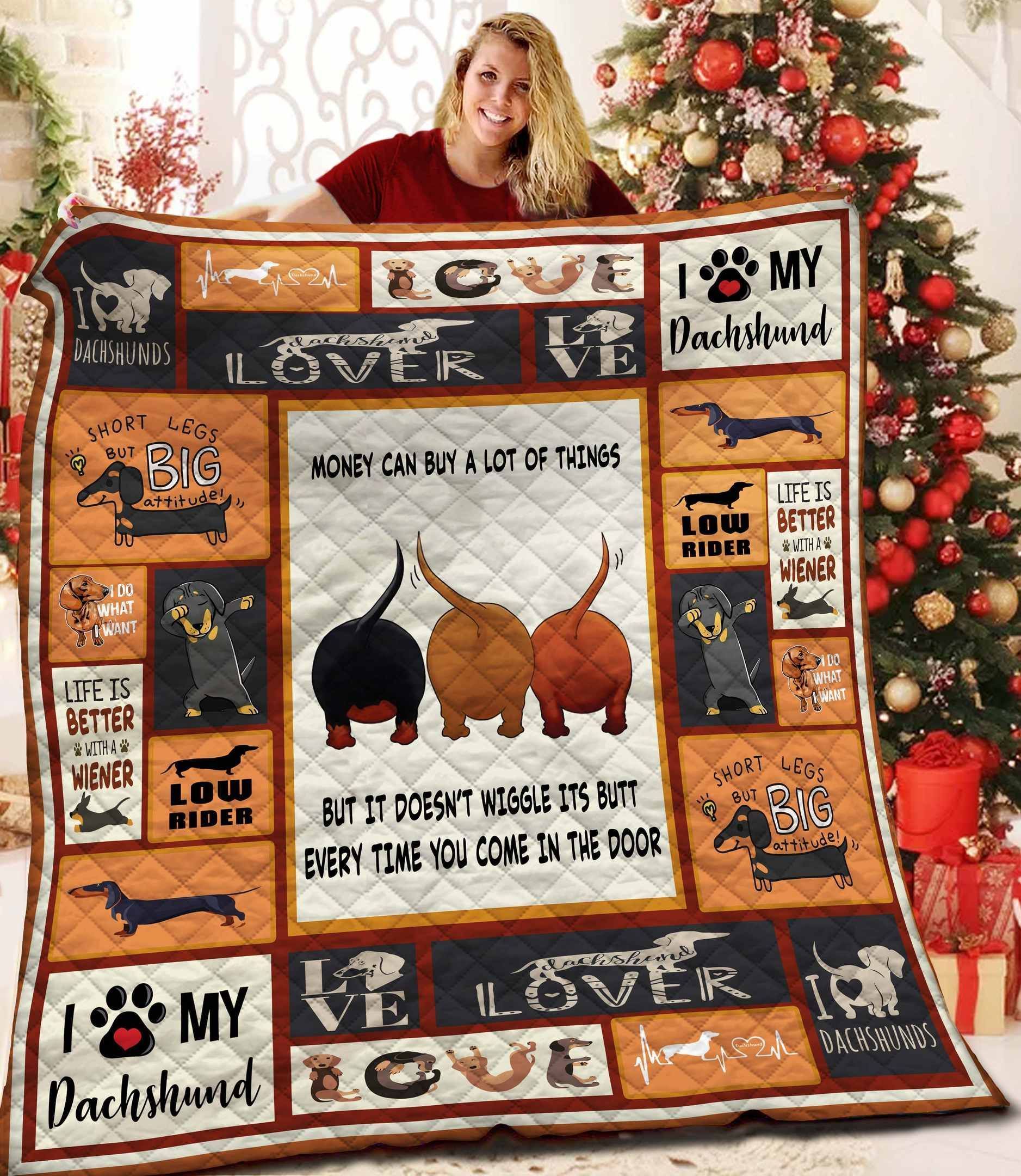 Dachshund Quilt Blanket BBB271118SM