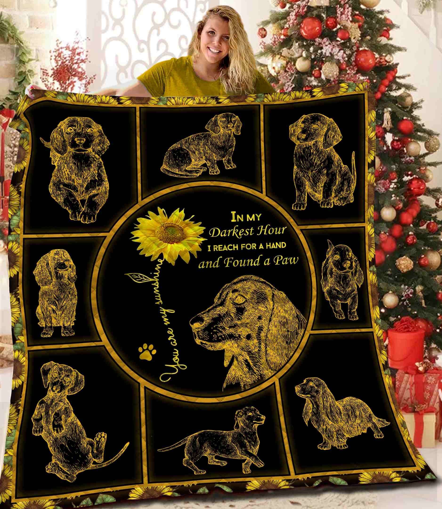 Dachshund Quilt Blanket BBB281101NB