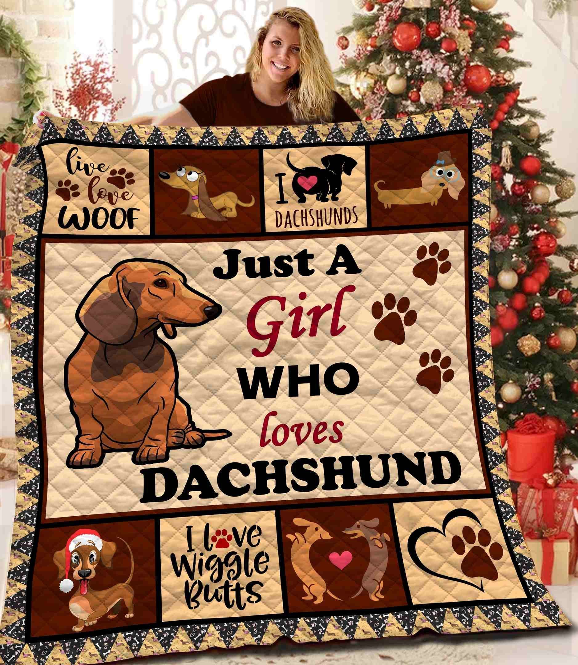 Dachshund Quilt Blanket BBB291103NB