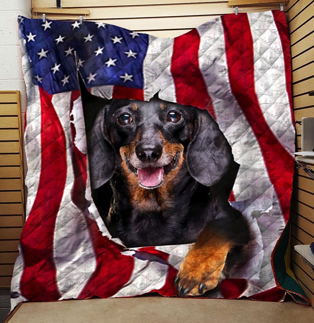 Dachshund Quilt Blanket C9B0504139NH