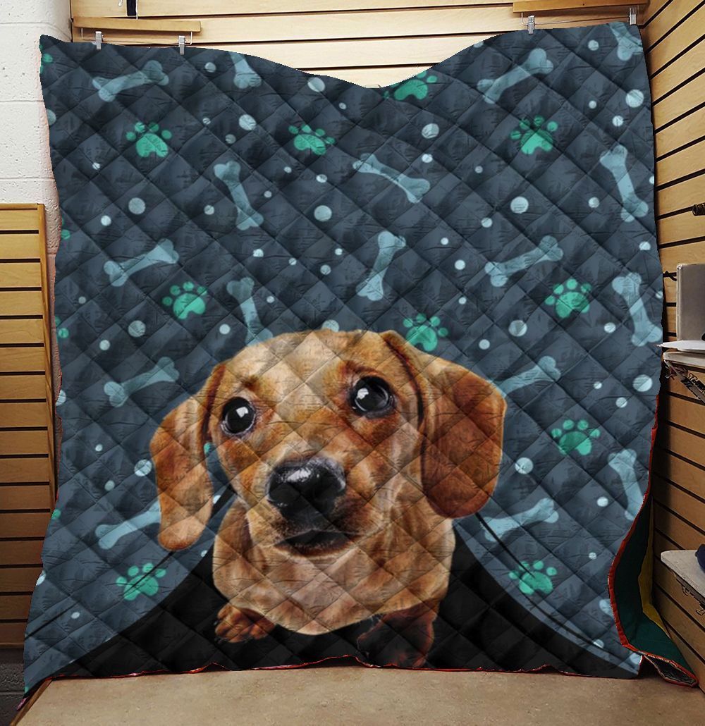 Dachshund Quilt Blanket C9B0504140NH