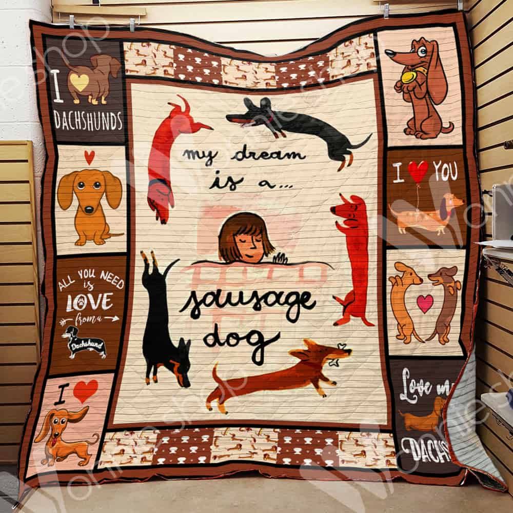 Dachshund Quilt Blanket DHC01021110TD