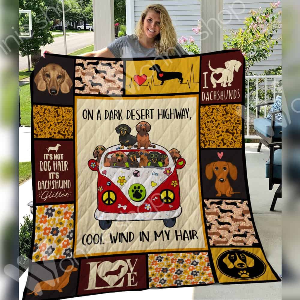 Dachshund Quilt Blanket DHC0602985TD