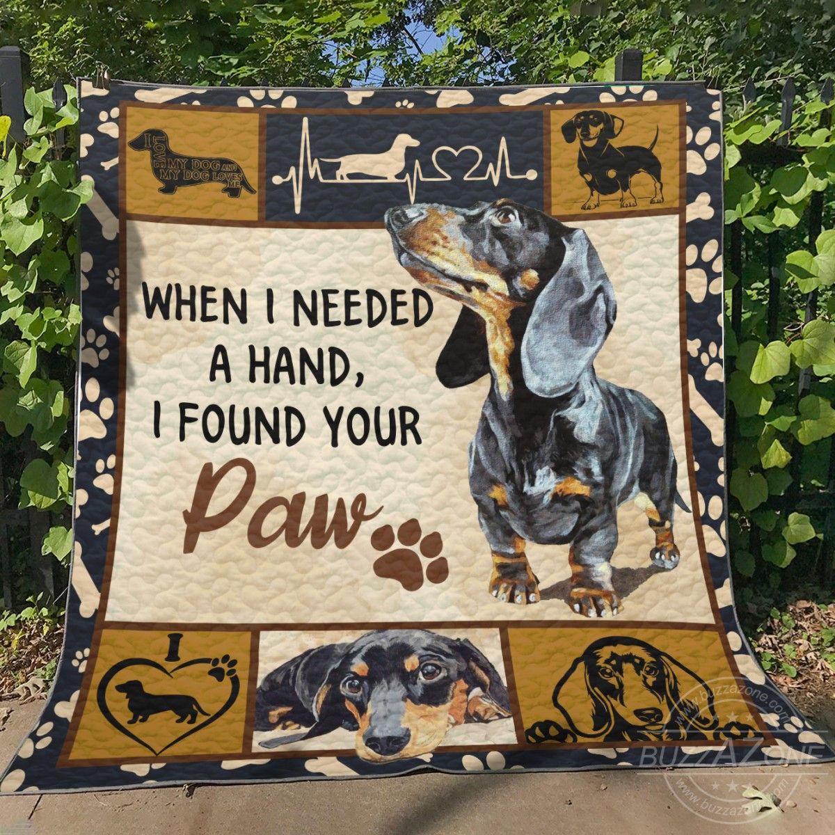 Dachshund Quilt Blanket DHC0712107VT