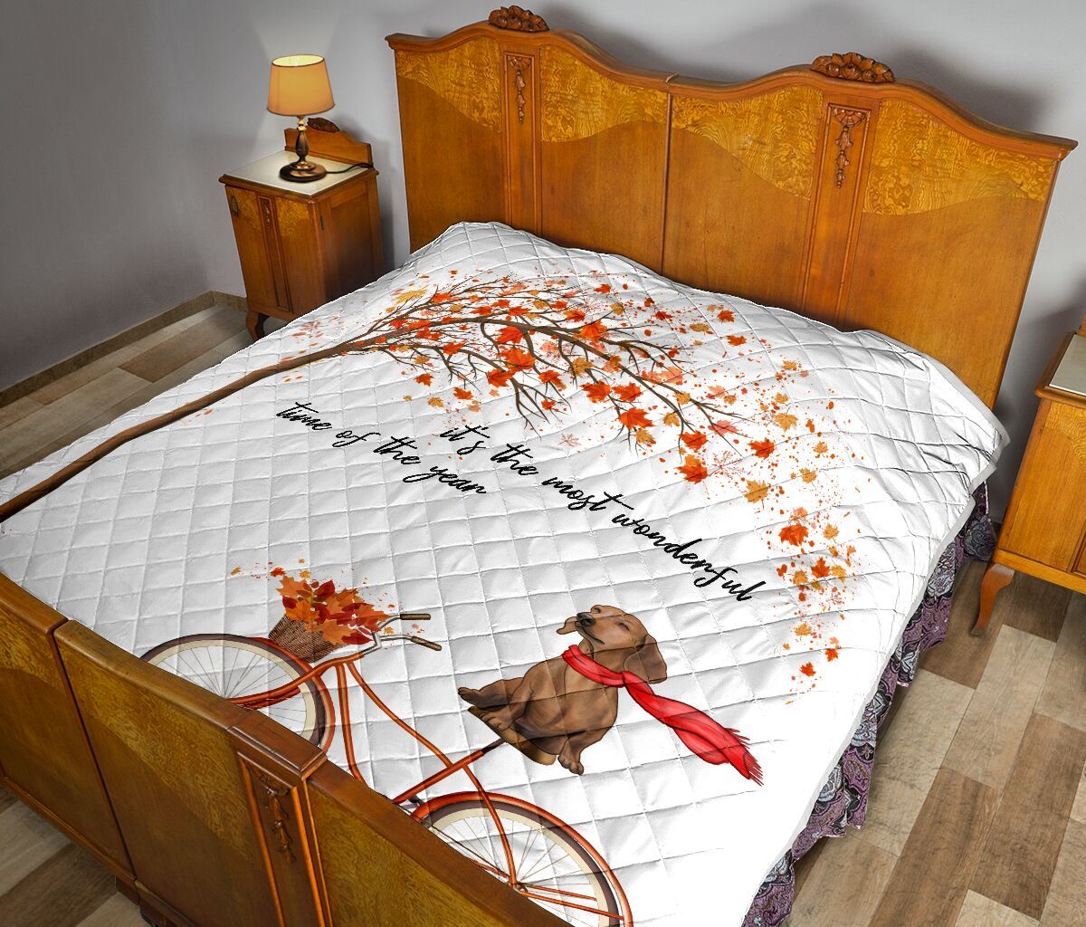 Dachshund Quilt Blanket DHC090120772TD