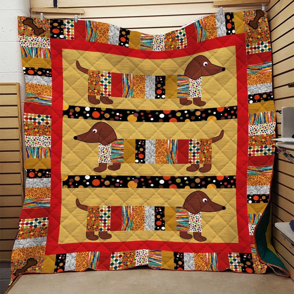 Dachshund Quilt Blanket DHC0910709VT