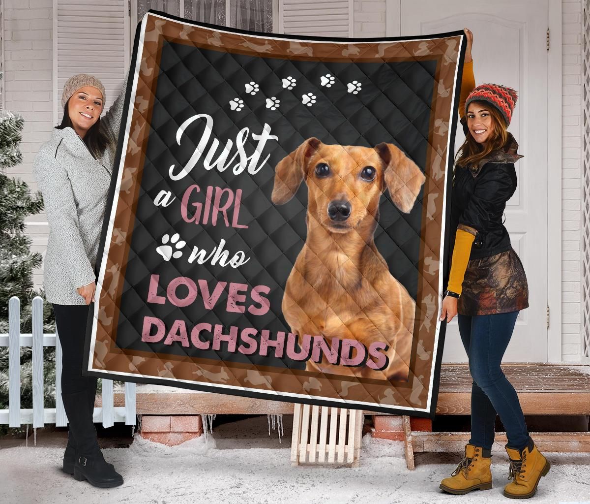 Dachshund Quilt Blanket Dhc09121395Dd
