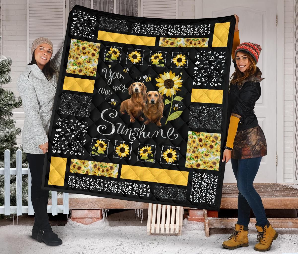 Dachshund Quilt Blanket Dhc09121405Dd