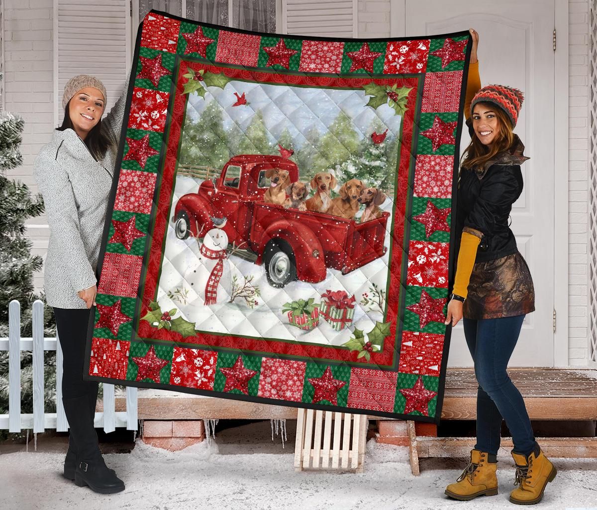 Dachshund Quilt Blanket Dhc09121468Dd