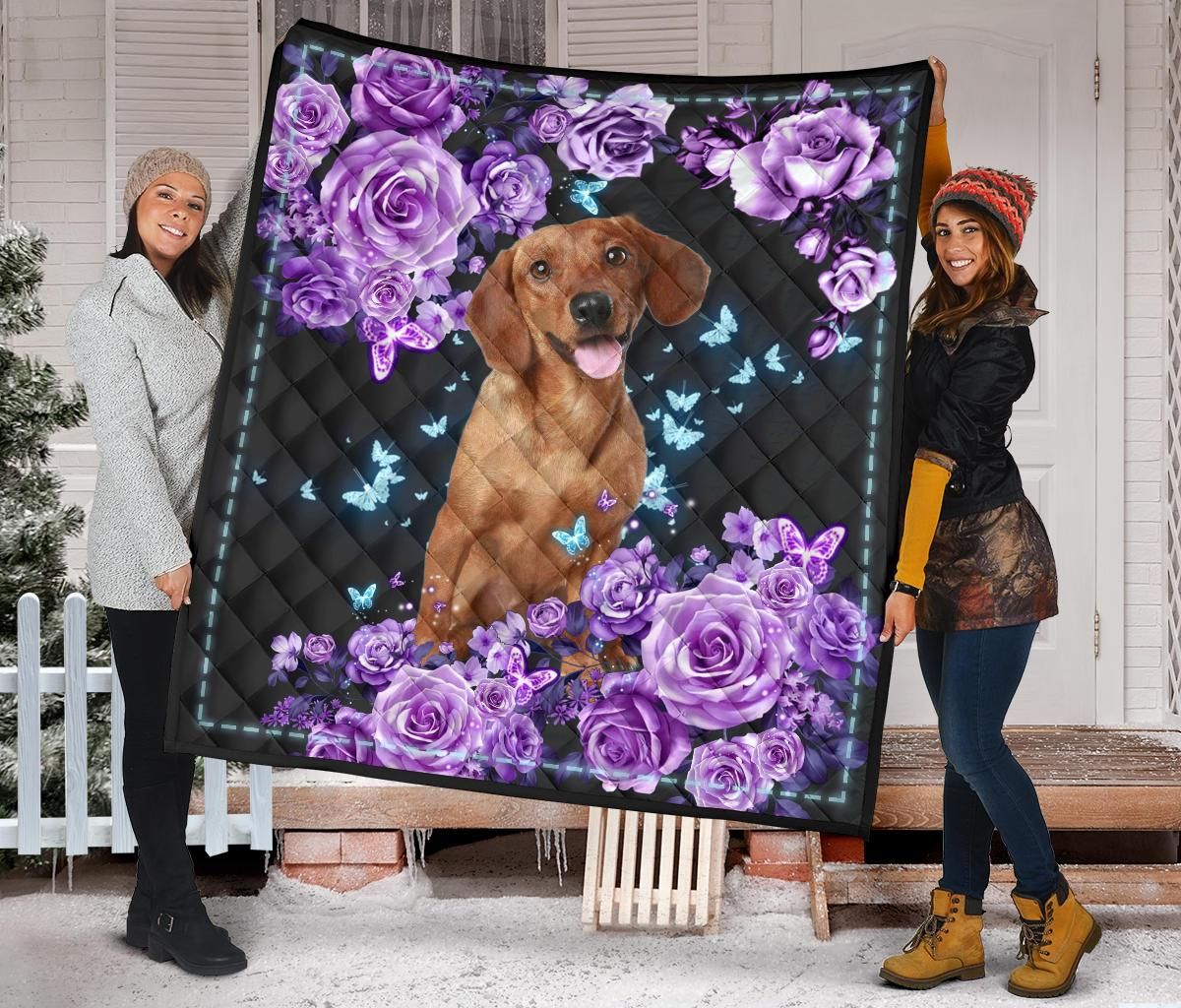 Dachshund Quilt Blanket Dhc09121483Dd