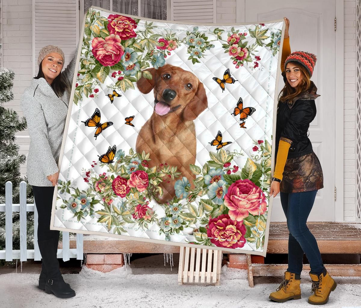Dachshund Quilt Blanket Dhc09121497Dd