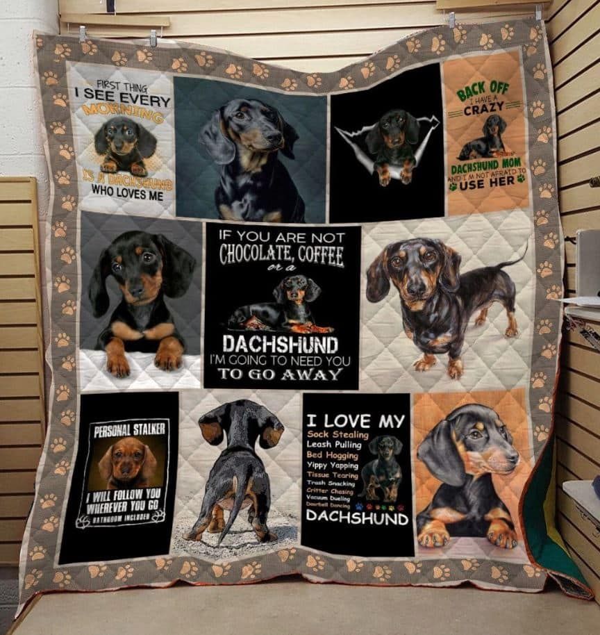 Dachshund Quilt Blanket DHC1312103VT
