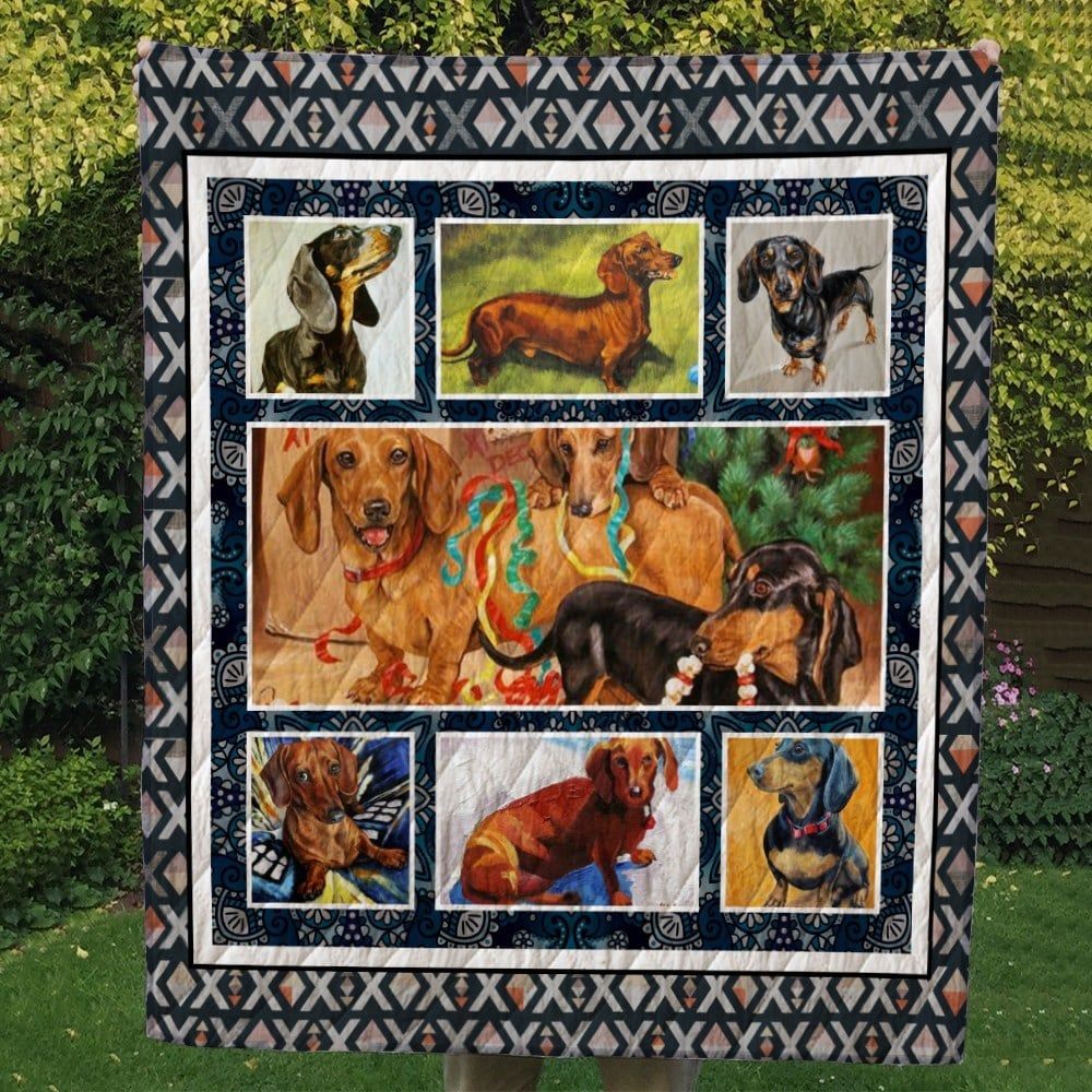 Dachshund Quilt Blanket DHC13121374VT